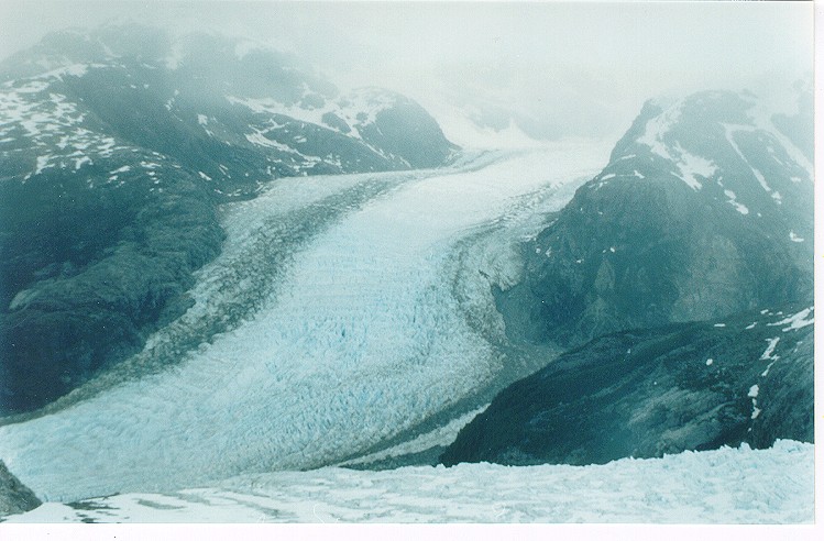 toe of glacier