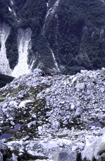 Rocks above leone